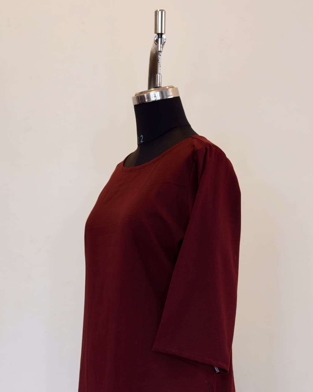 300 Plain brown boat neck co-ord set