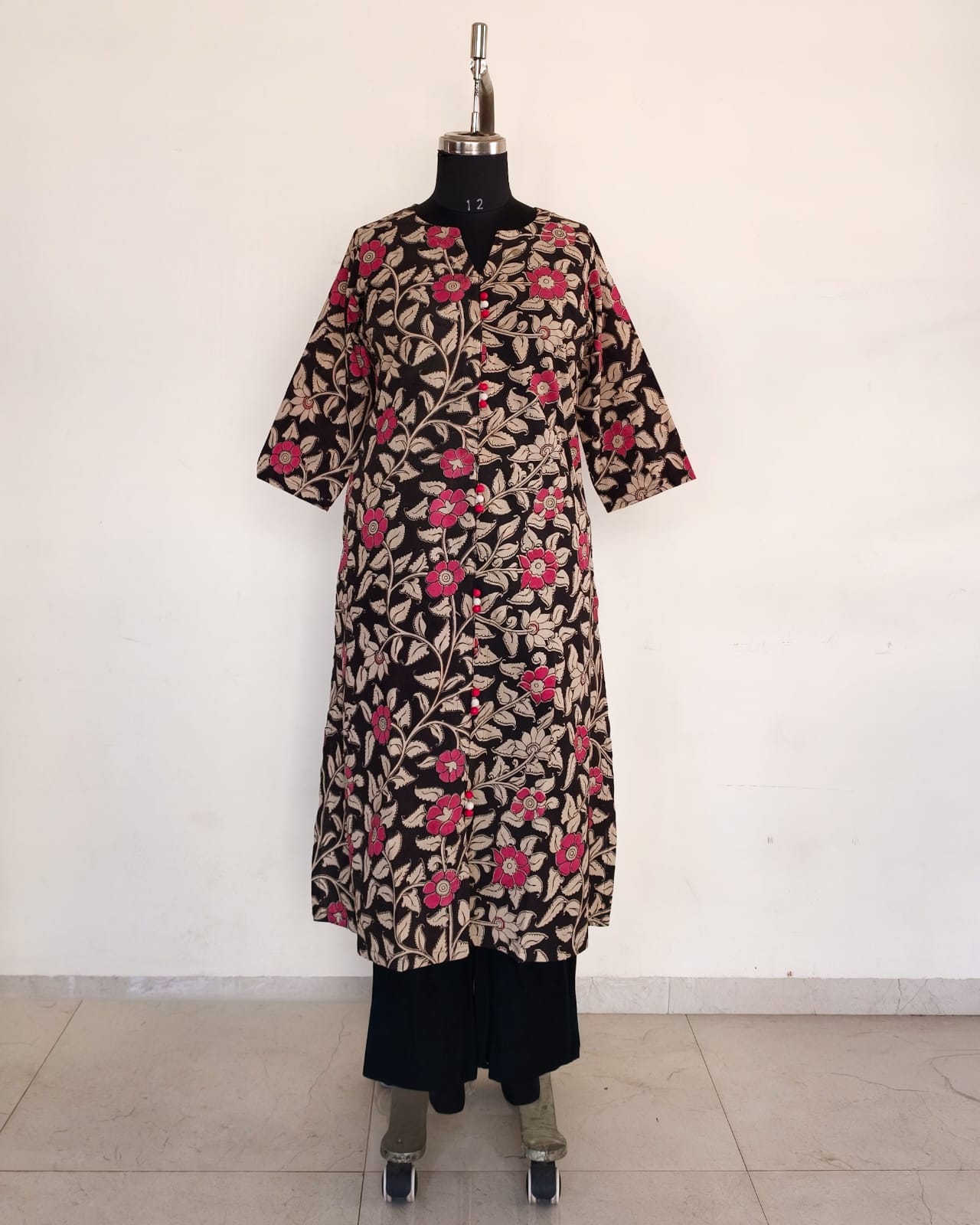 231 Black Kalamkari Co-ord Set