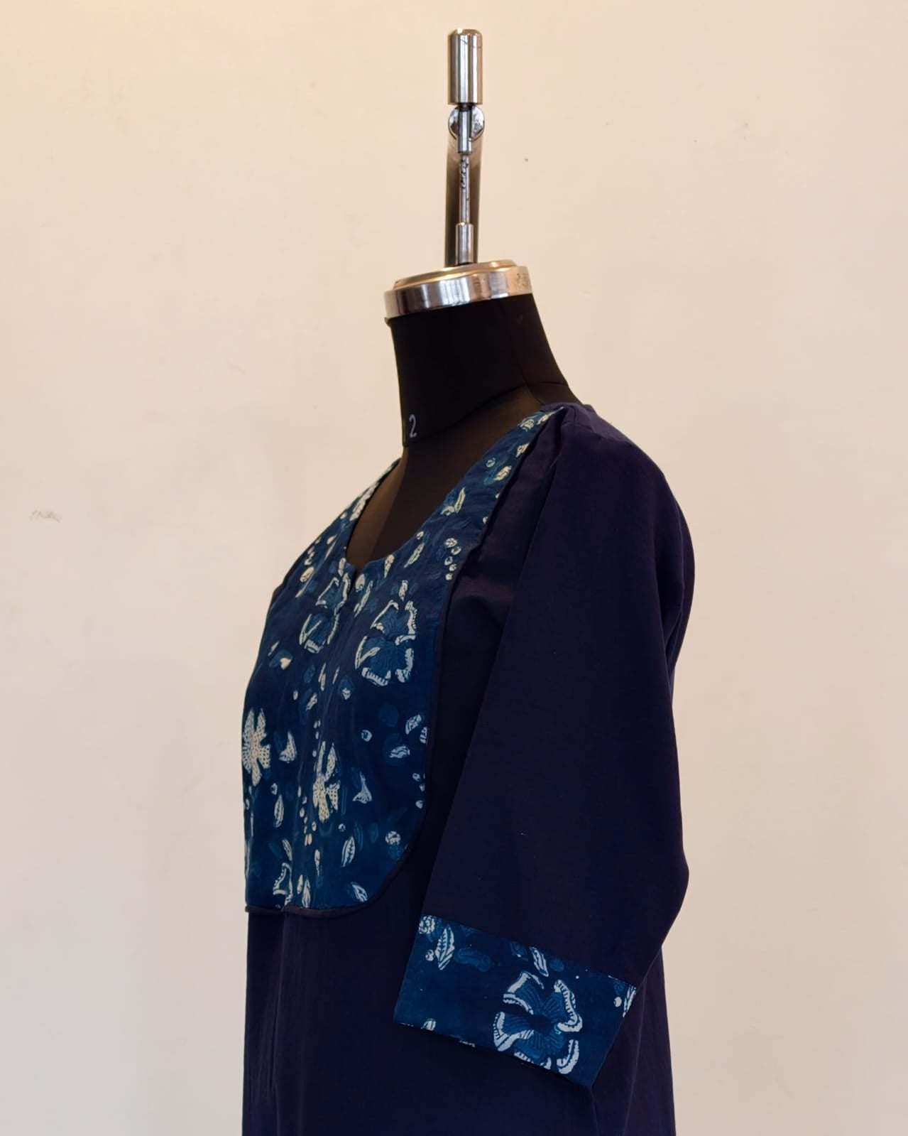 290 Navy blue with indigo patch