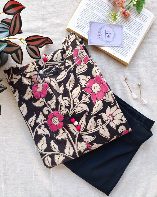 231 Black Kalamkari Co-ord Set