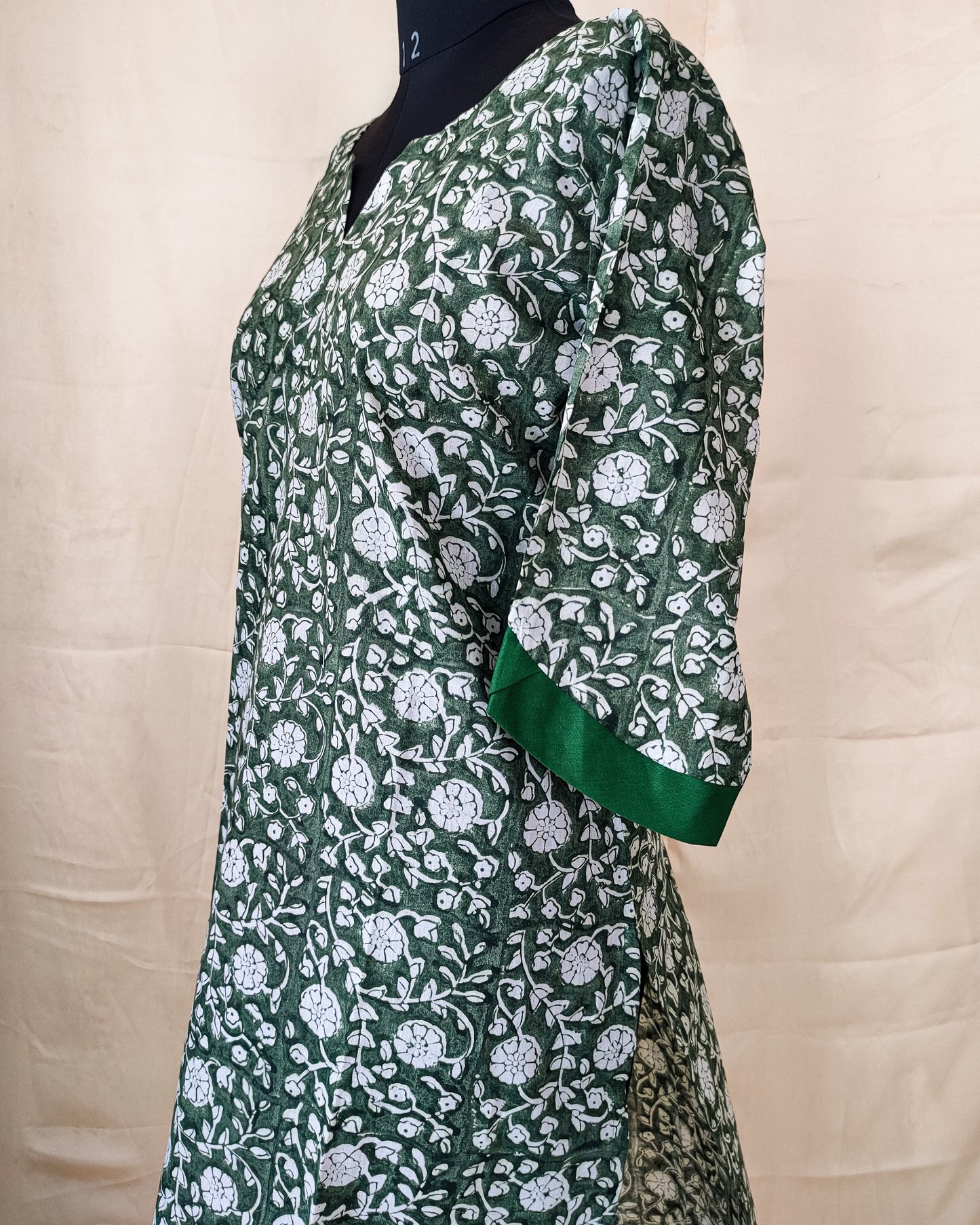 60 Green Printed Kurta