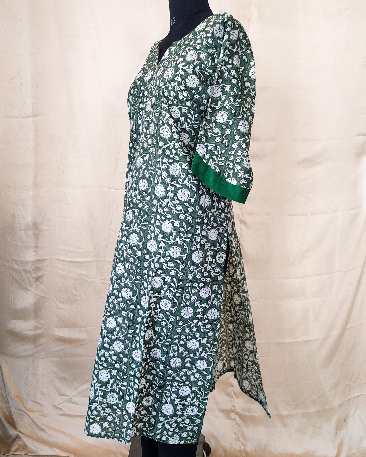 60 Green Printed Kurta